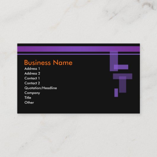 Carte De Visite business_card (Devant)