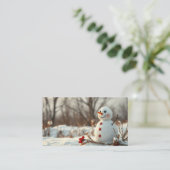 Carte De Visite Business Card (Debout devant)