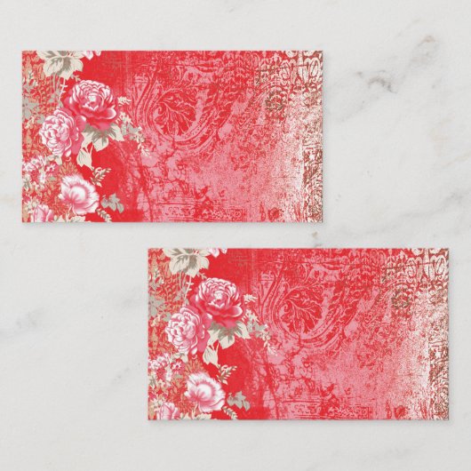 Carte De Visite Business Card (Devant / Derrière)