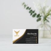 Carte De Visite business card (Debout devant)