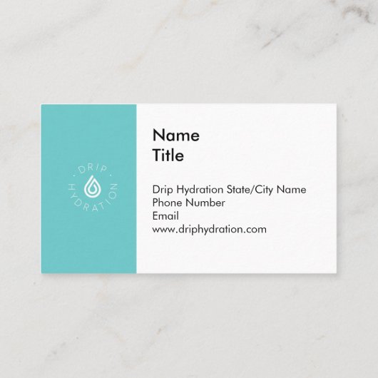 Carte De Visite Business Card (Dos)