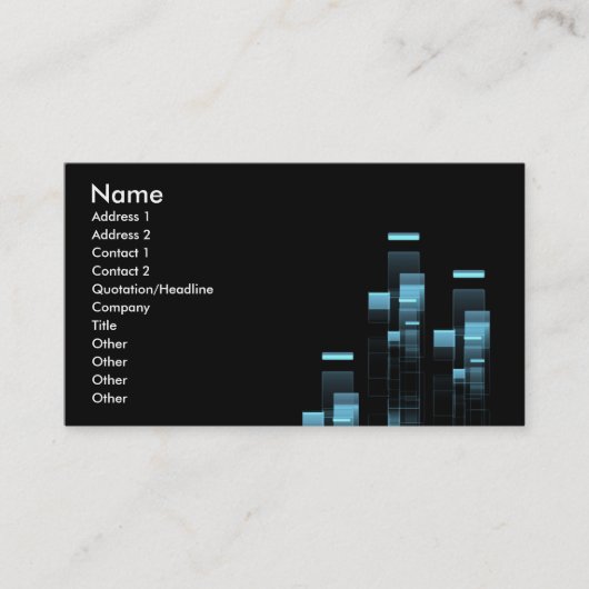 Carte De Visite business_card (Devant)