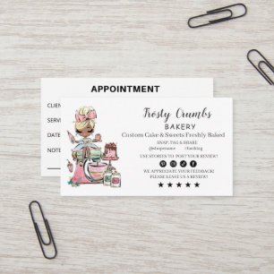 Carte De Visite Business Card für Bäckerei