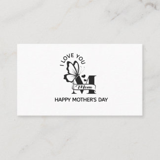 Carte De Visite Business card | Mother's day 
