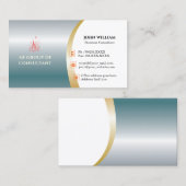 Carte De Visite Business Consultant moderne avec logo modèle (Devant / Derrière)