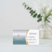 Carte De Visite Business Consultant moderne avec logo modèle (Debout devant)