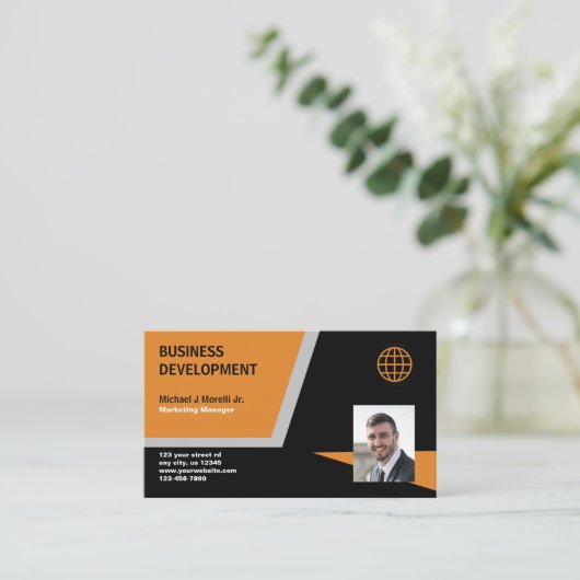 Carte De Visite Business Development (Debout devant)