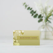 Carte De Visite business_floral (Debout devant)