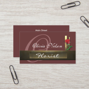 Carte De Visite business_florist