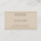 Carte De Visite Business Manager Directeur Directeur Directeur - L (Dos)