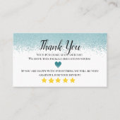 Carte De Visite business merci maison (Devant)