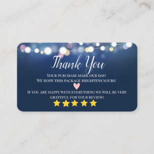 Carte De Visite business merci maison