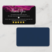 Carte De Visite business merci maison or coeur affaires ca (Devant / Derrière)