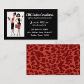 carte de visite "Business Women" (Devant / Derrière)