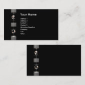 Carte De Visite business_world_profile (Devant / Derrière)