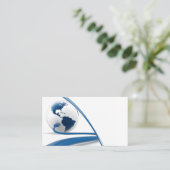 Carte De Visite Businesscard global (Debout devant)