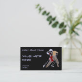 Carte De Visite businesscard moderne (Debout devant)