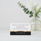Carte De Visite Businesscards professionnel chic (Debout devant)