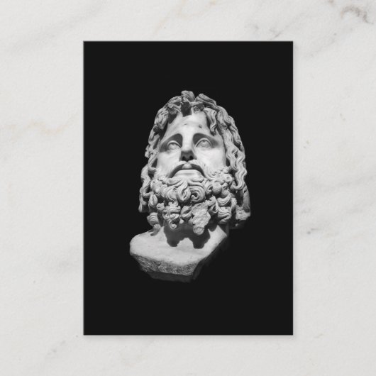 Carte De Visite Buste gréco-romain (Devant)