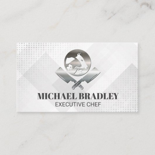 Carte De Visite Butcher Knives | Cattle | Live Stock (Devant)