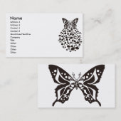 Carte De Visite Butterfly_Effect (Devant / Derrière)