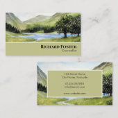 Carte De Visite Buttermere Lake District Angleterre Paysage (Devant / Derrière)