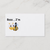 Carte De Visite Buzz Bumblebee 1er Anniversaire T-shirts et cadeau (Dos)