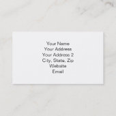 Carte De Visite Buzzard en vol 3 (Dos)