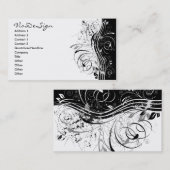 Carte De Visite BWgrunge (Devant / Derrière)