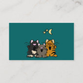 Carte De Visite C.A. chats impressionnants de bande dessinée de (Dos)