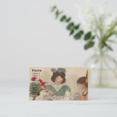 Carte De Visite C est pour Cat (Debout devant)