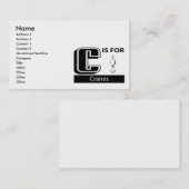 Carte De Visite C est pour des grues (Devant / Derrière)