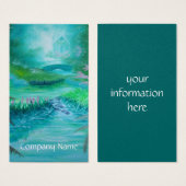 Carte de visite cabine (Devant & derrière)