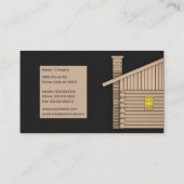 Carte De Visite Cabine de journal (Dos)