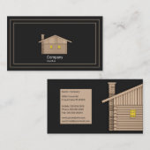 Carte De Visite Cabine de journal (Devant / Derrière)