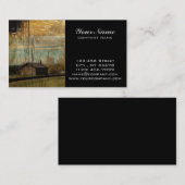 Carte De Visite Cabine de rondin primitif ferroviaire rural de (Devant / Derrière)