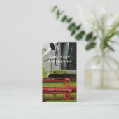 Carte De Visite Cabine et collecte de moissonneuse de cartel (Debout devant)