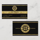 Carte De Visite Cabinet d'avocats | Services juridiques (Devant / Derrière)