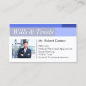 Carte De Visite Cabinet d'avocats testaments et fiducies Avocat Co (Devant)