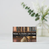 Carte De Visite Cabinet de droit des services juridiques Société s (Debout devant)