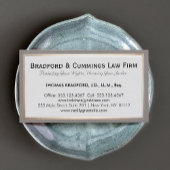 Carte De Visite Cabinet de juristes traditionnel