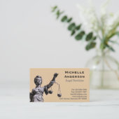 Carte De Visite Cabinet juridique (Debout devant)
