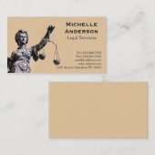 Carte De Visite Cabinet juridique (Devant / Derrière)