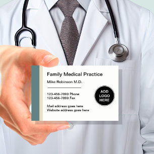 Carte De Visite Cabinet Médical Médecin de Famille