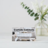 Carte De Visite Cabinets faits sur commande - charpentier, (Debout devant)