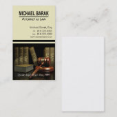 Carte De Visite Cabinets juridiques Legal3 faits sur commande (Devant / Derrière)