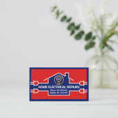 Carte De Visite Câblage de circuit électrique (Debout devant)