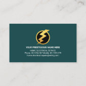 Carte De Visite Câblage de la prise électrique (Dos)