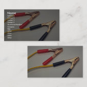 Carte De Visite Câbles de pullover (Devant / Derrière)