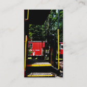 Carte De Visite Caboose au loin (Dos)